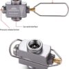 Campingmoon Gas Canister Refill Adapter, Portable Outdoor Gas Saver Lindal Valve Canister Shifter, Camping Canister Vent Valve, Z15