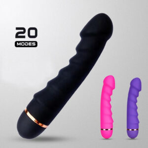 Wave Vibrator Female Masturbator Massage 20 Mode Adjustable Into Sex Toy Masturbation Stick Flirting Supplies