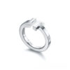7ecc9def8465b371 Designer for women diamond mens double T open love wedding gold ring popular fashion classic high quality jewelry blue box