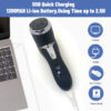 Rechargeable Rasp Electric Pedicure Foot Sander IPX7 Waterproof 2 Speeds to Eliminate Feet Dead Skin and Calluses