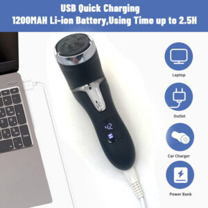 7ed276cf91691883 Rechargeable Rasp Electric Pedicure Foot Sander IPX7 Waterproof 2 Speeds to Eliminate Feet Dead Skin and Calluses