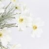 7ef2702a22be44c5 2 Pcs Artificial Fake Flowers Plants Cosmos Silk Flower Arrangements Wedding Bouquets Decorations Plastic Floral Table Centerpieces for Home Kitchen Garden Party Decor Approx 23.6'' High - Light Blue