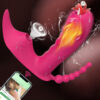 7efbbe86c1a04775 3 IN 1 Bluetooth APP Dildo Vibrator Female Masturbator Vacuum Vagina Clitoris Suck Stimulator Sex Toys for Women Couple Adult 18