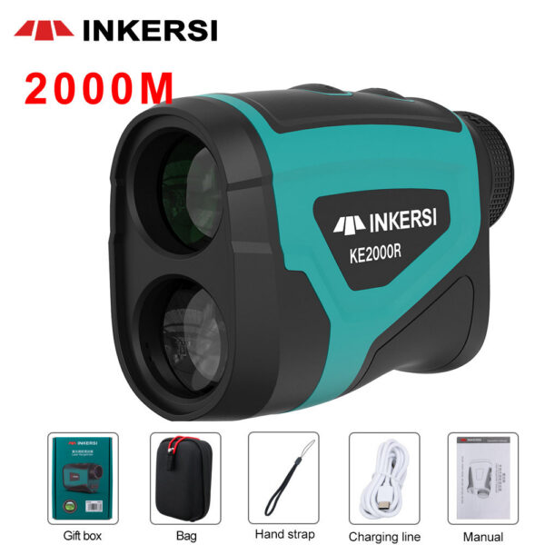 7efe4eb3e5bd6d66 Inkersi Range Finder for Hunting Golf Rangefinder Laser Distance Meter TelescopeTelemeter 400M 1000M 1500M with Flag Pole Lock