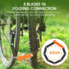 7f1f34bcef1d2025 WEST BIKING Foldable MTB Road Security Anti-theft Cycg Scooter Electric Bike Chain Lock Bicycle Accessories