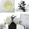 7f20b063c1acbd57 Fake Peony Flowers in Ceramic Vase,Faux Hydrangea Flower Arrangements for Home Decor Artificial Flowers with Vase