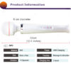 Powerful Magic Wand Vibrators Women Clitori Stimulator Big AV Stick Vibrator Female G Spot Massager Adult Sex Toys for Woman
