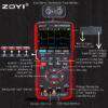 Multi-instrument dual-channel oscilloscope ZT-703S multi-function multimeter signal generator three-in-one high precision