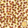 BLEUM CADE 12Pcs 98.4Ft Flower Garland Artificial Rose Vines for Bedroom, Cute Fake Hanging Flower Vines Floral Garland Decorations for Wedding Party Wall Room Decor Aesthetic