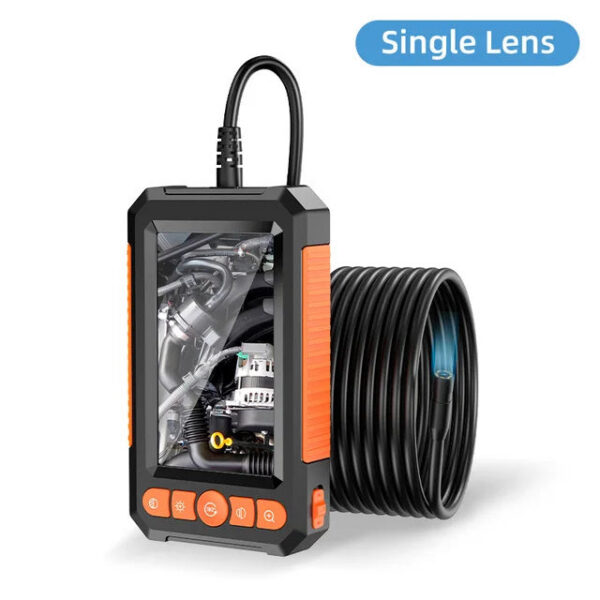 KERUI Industrial Endoscope 4.3 "Single Dual Lens HD 1080P Car Inspection Borescope IP67 Waterproof Sewer Camera With LED