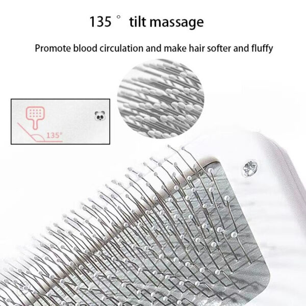 Pet Hair Dryer 2 with Slicker for Cat and Brush Professional Home Grooming Furry Drying Portable Dog Blower