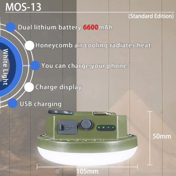 7f3b52e8d235d526 MOSLIGHTING LED Camping Lamp Portable Outdoor Atmosphere Lighting Ultralight Tent Lantern High Powerful Hanging Lamp with Magnet