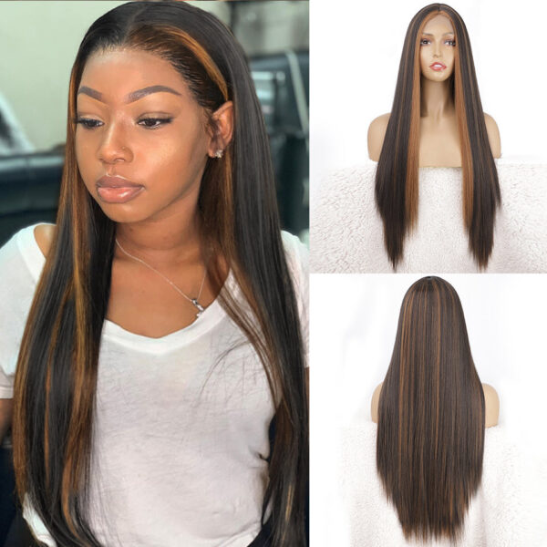 7f43bbf9ae5caab0 I's a wig Long Straight White Cosplay Synthetic Wigs Women 60 613 Blonde Grey Pink Black Color for Daily Party Lolita