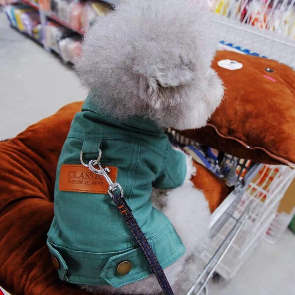 7f5b4d4d5fb74b6c Pet Coat with D-Ring Spring Summer Dog Clothes for Small Medium Dogs Puppy Outfits Jacket Chihuahua Yorks Clothing