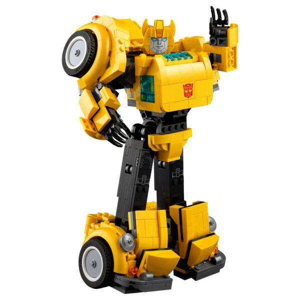 7f5eab20c4b65983 950Pcs Yellow Robot Car Toys Building Blocks 10338 Truck Transformationed Autobot Deformation Gift For Children
