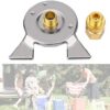Dilwe Gaskocher Adapter Universal Ultraleicht Gasherd Tank Zylinder Konverter für Outdoor Camping