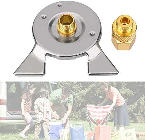 Dilwe Gaskocher Adapter Universal Ultraleicht Gasherd Tank Zylinder Konverter für Outdoor Camping