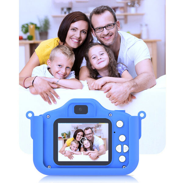 7f66a1454ff31197 Kid Mini 1080P Cartoon Selfie Toddler Digital Video Camera Toys With 32G SD Card for Boys/Girls Christmas Birthday Gifts