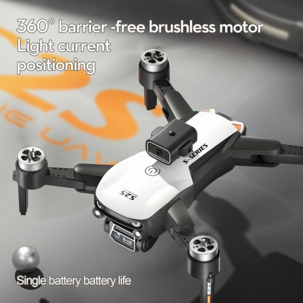 New S2S Drone 8K Professional HD Dual Camera Brushless Obstacle Avoidance Aerial Photography Foldable Quadcopter Toys Gifts