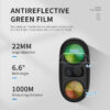 7f8d70fcca540584 ARTBULL LX-1000 Golf Measuring Equipment Telescope 1000m Measure Height Distance Speed Hunting Laser Rangefinder 1Set