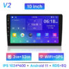 Android 11 Radio Autoradio 32G 2 Din 7"/9"/10" Universal WIFI GPS Car Audio Multimedia Player For Hyundai Nissan Toyota Kia