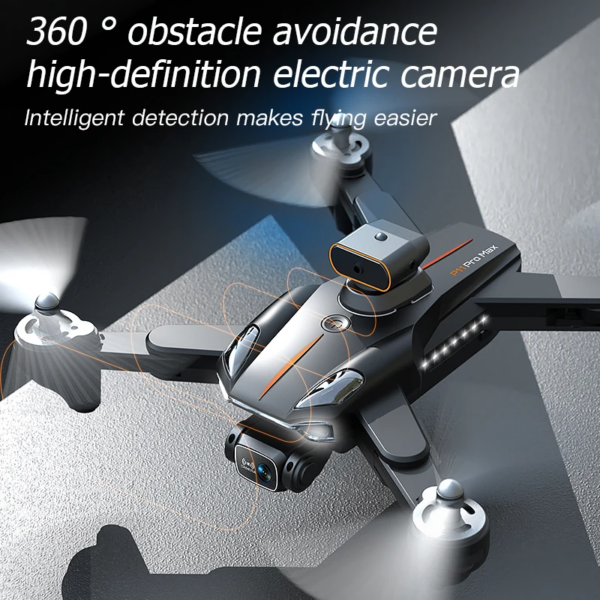 2024 NEW P11 Pro Drone Brushless Motor Dual 8K ESC Professional WIFI FPV Obstacle Avoidance Four-Axis Folding Rc Quadcopter Toys