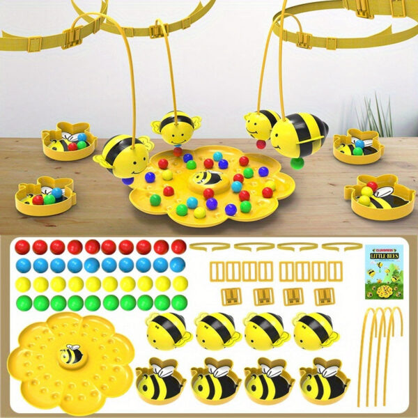 7ffb01e9205dfd01 Clumsy Bumblebee Multifunctional Board Game Puzzle Fishing Toys Little Girl Boy Gifts, Parties, Parent-Child Interactions