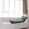 800660587b97c1cc Foppla Schlafkissen, grau, 360°-Wickelung, tragbar, weich und bequem, bewegliche Schlafdecke, hält warm, waschbar, sensorische Schlafkapsel für Kinder und Erwachsene