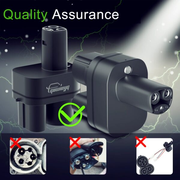 GUWIEYG CCS2 to Tesla EV Charging Adapter 250A CCS2 Combo for Tesla Convertor for Car Charger CCS2 Tesla Adapterr