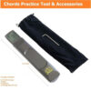 80282a711be302b4 Pocket Chord Practice Tool, Portable Guitar Neck for Trainer Beginner w/a Rotatable Chords Chart Screen