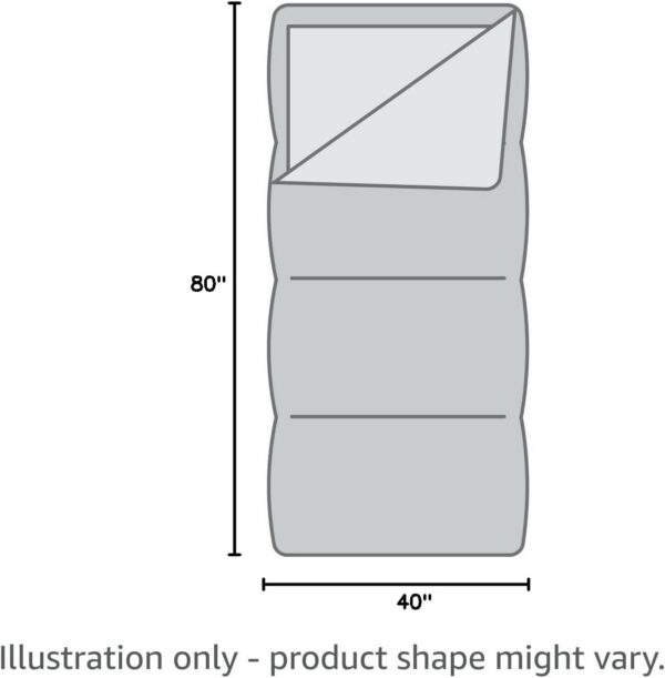 Zero Degree Sleeping Bag for Adults 100% Cotton Flannel Tall and Big