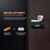 8045cb525ad29136 ACEBEAM Keychain Flashlight Keylite 500 EDC Rechargeable Flashlights With Self Defense Strobe Mode Dual LED Light Camping Work