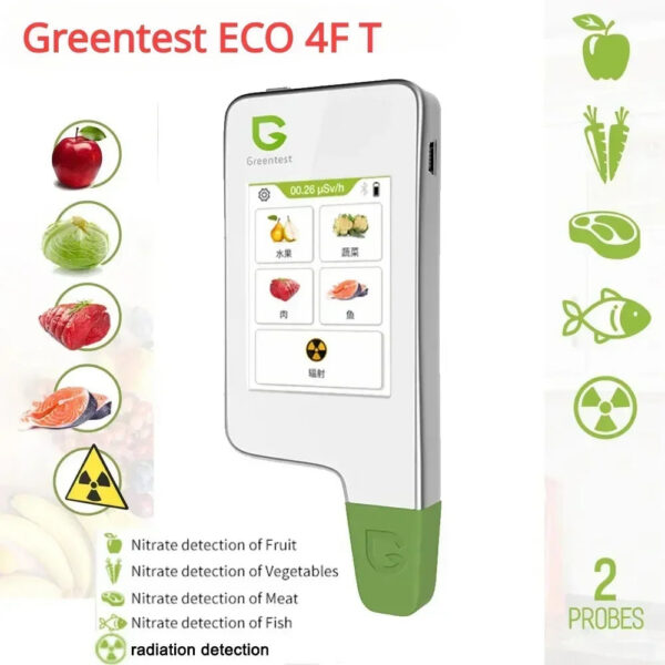 804bc277e6301fe2 Food Safety Detector Portable New In Food Nitrate Tester Fruits And Vegetables Meat Radiation Nitrate Detection Health Care