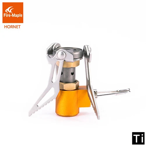 Fire Maple Ultralight Titanium Rocket Stove 2600W Portable Backpacking Burner Outdoor Hiking Cooking FMS-300T Mini Gas Burner