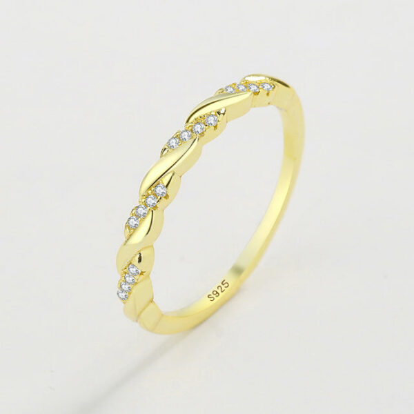 807071e09266e29c NEW Fashion Wrap Rings For Women Real S Sier Elegant Finger Crystal Diamond Rhinestone Zircon Dainty Gift Jewelry