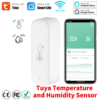 Tuya WiFi Temperature and Humidity Smart Home Thermometer Hygrometer APP Remote Alarm Work with Alexa Google Home