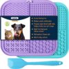 LUKITO Licking Mat for Dogs and Cats, Premium Lick Mats with Suction Cups for Dog Anxiety Relief, Cat Lick Pad for Boredom Reducer, Dog Treat Mat Perfect for Bathing Grooming