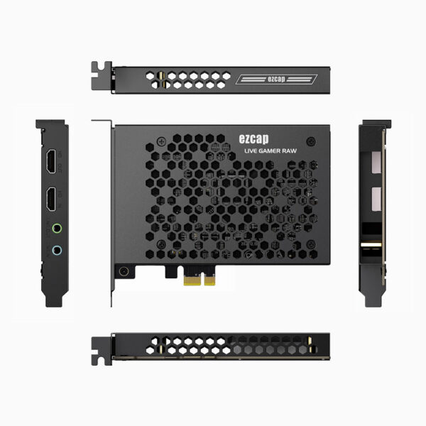 80d2ede03ef9ec89 ezcap324B Gamer PCIE 4K Video Game Capture Card Record & Live Stream for Gaming Systems Camcorders EZCAP 324B