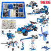 9686 Technical Parts Multi Technology Programming Educational School Students Learn Building Blocks Power Function Set For Kids