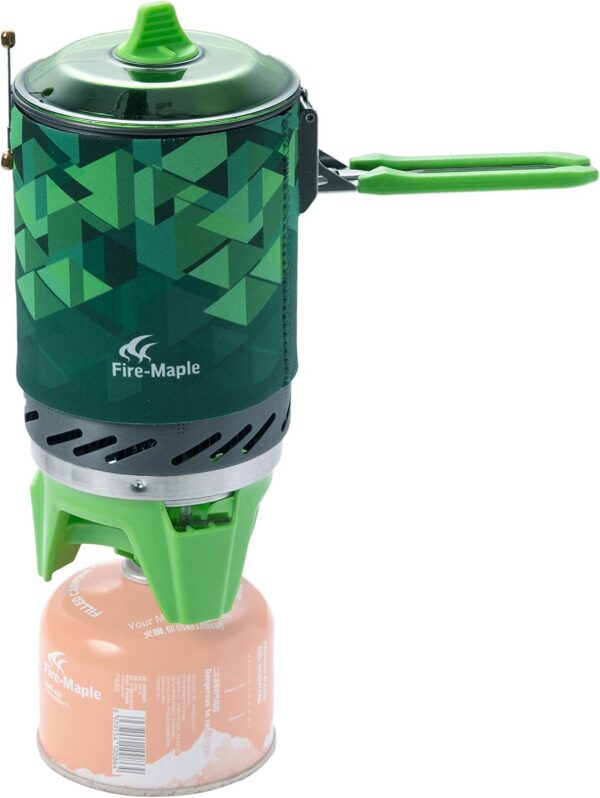 80ff85f51a36efb5 Fire-maple FMS-X2 Personal Cooking System Outdoor Hiking Camping Equipment Oven with Piezo Ignition POT Support & Stand for Outdoor Acitivities- Portable Propane Gas Stove Burner