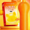 8100f27e047c45c6 10pcs Large Particles Condoms Sex Toys for Men Screw Thread Dotted Granular High Sensitivity Penis Sleeves with Spikes Sex Shop