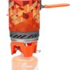 81047b72a6ba3454 Fire-maple FMS-X2 Personal Cooking System Outdoor Hiking Camping Equipment Oven with Piezo Ignition POT Support & Stand for Outdoor Acitivities- Portable Propane Gas Stove Burner