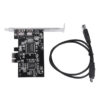 firewire controller card PCI-E PCI Express FireWire 1394a IEEE 1394 Controller Card with Firewire Cable