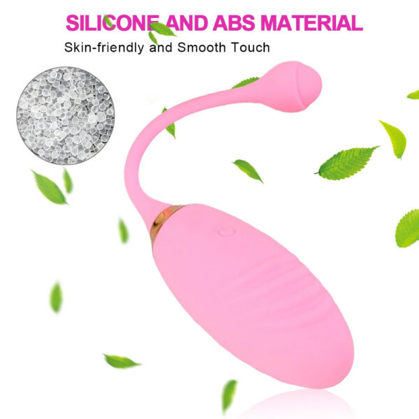 81214d975862d7b1 10 Speeds Vibrating Egg Vaginal Ball Wireless Remote Jump Eggs Sex Toys Vibrator For Women Anal G-Spot Clitoris Stimulation