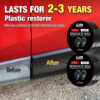 81466303cc334259 Universal Rubber Refresh Wax - Long-lasting Black Coat Repair, Leather Repair Polish, Hydrophobic Car Detail Care