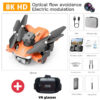 2024 NEW P11 Pro Drone Brushless Motor Dual 8K ESC Professional WIFI FPV Obstacle Avoidance Four-Axis Folding Rc Quadcopter Toys