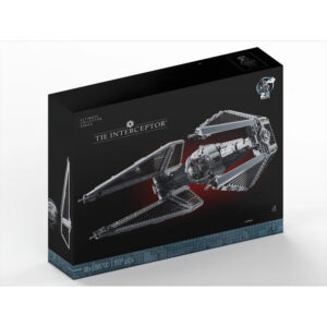 IN STOCK Spaceship MOC TIE Interceptors Building Blocks Modified from Imperial Fighters Model 75382 Assembly Bricks Toys Gift