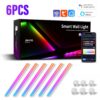81add5d2e88565ec WIFI LED Smart Wall Lamp RGBIC Bar DIY Atmosphere Night Light APP Music Rhythm TV Backlight Bedroom Game Room Decoration