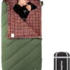 81b54e3c596aab33 KingCamp Sleeping Bag for Adults, Cold Weather & Warm Extra Wide Big & Tall XL Portable Waterproof Flannel Sleeping Bags, Essentials Gear Accessories for Camping Backpacking Hiking Indoor & Outdoor