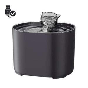 81e397edb86de268 Cat Fountain Auto Filter USB Electric Mute Dog Bowl Recirculate Filtring Drinker for Cats Pet Water Dispenser